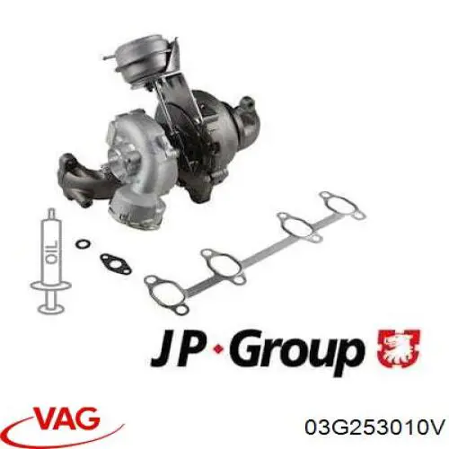 Турбіна VAG 03G253010V ціна, від 186.67 USD