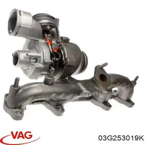 Турбіна VAG 03G253019K ціна, від 186.50 USD