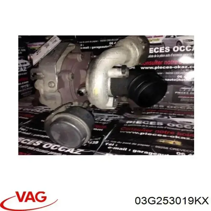 Турбіна VAG 03G253019KX ціна, від 189.99 USD