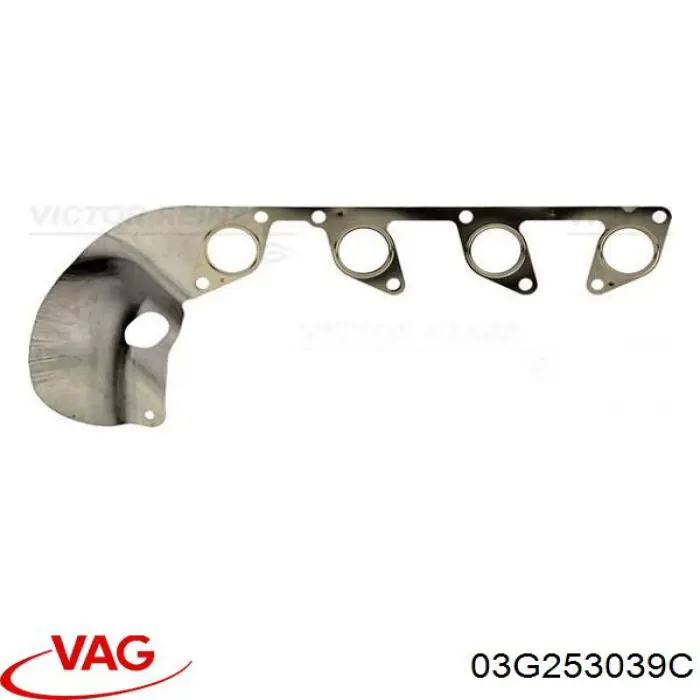 Прокладка випускного колектора VAG 03G253039C ціна, від 13.49 USD