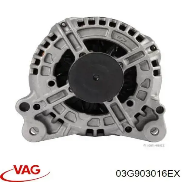 Генератор 03G903016EX VAG