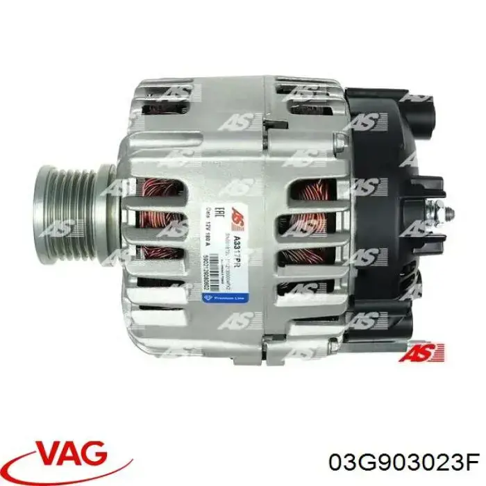 Генератор VAG 03G903023F ціна, від 164.89 USD