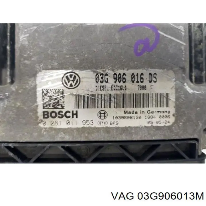 Блок двигуна VAG 03G906013M