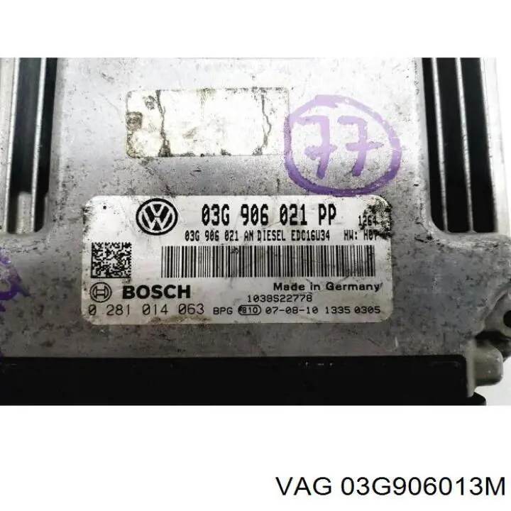 ЕБУ VAG 03G906013M ціна, від 44.34 USD