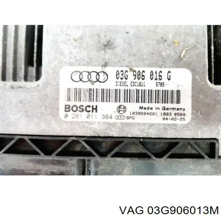 Електронний блок керування двигуном 03G906013M VAG
