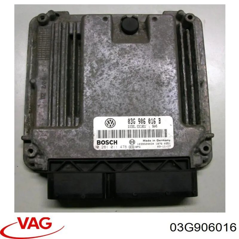 ЕБУ VAG 03G906016 ціна, від 63.33 USD