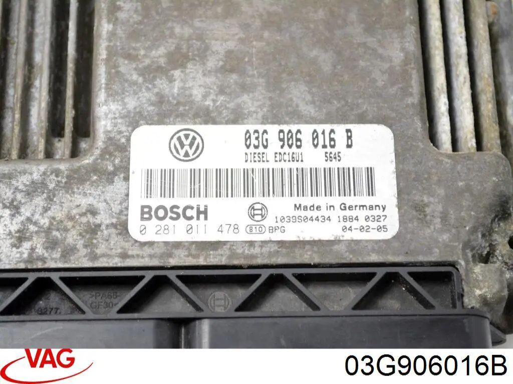 Купити 03G906016B VAG Модуль управління двигуном