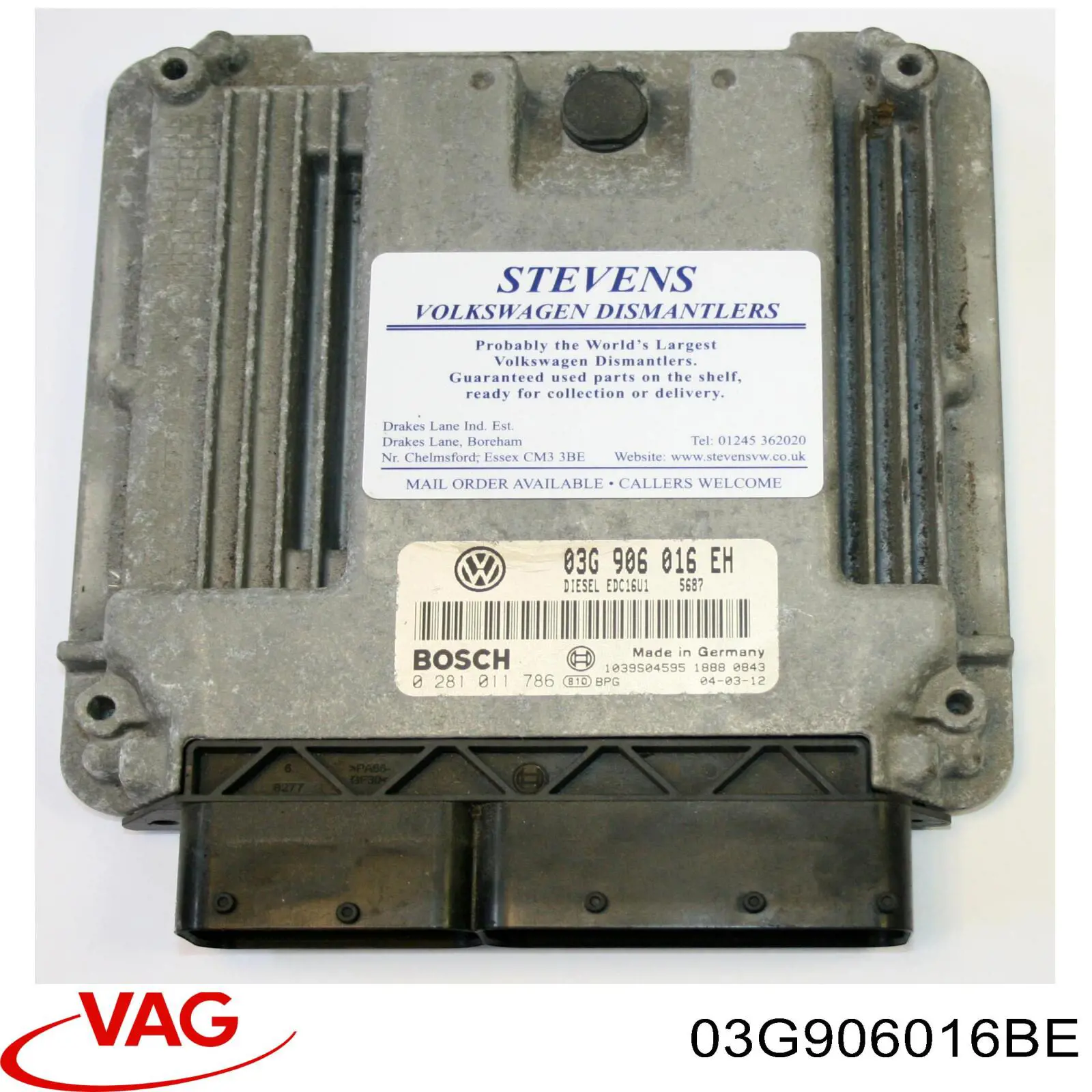 03G906016BE VAG Блок електронного управління