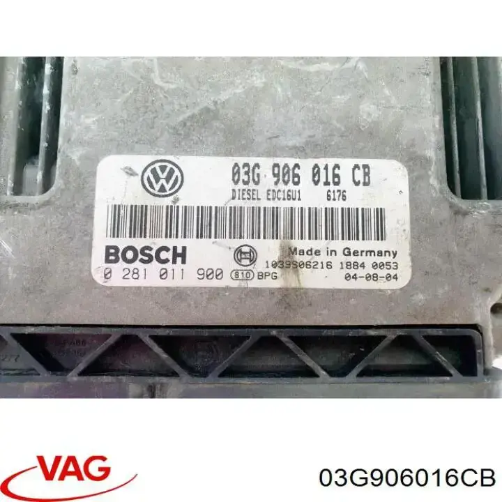 Купити 0281011900 VAG Модуль управління двигуном