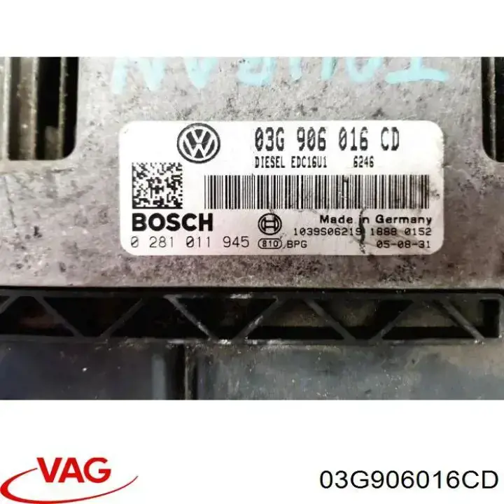 ЕБУ VAG 03G906016CD ціна, від 47.97 USD