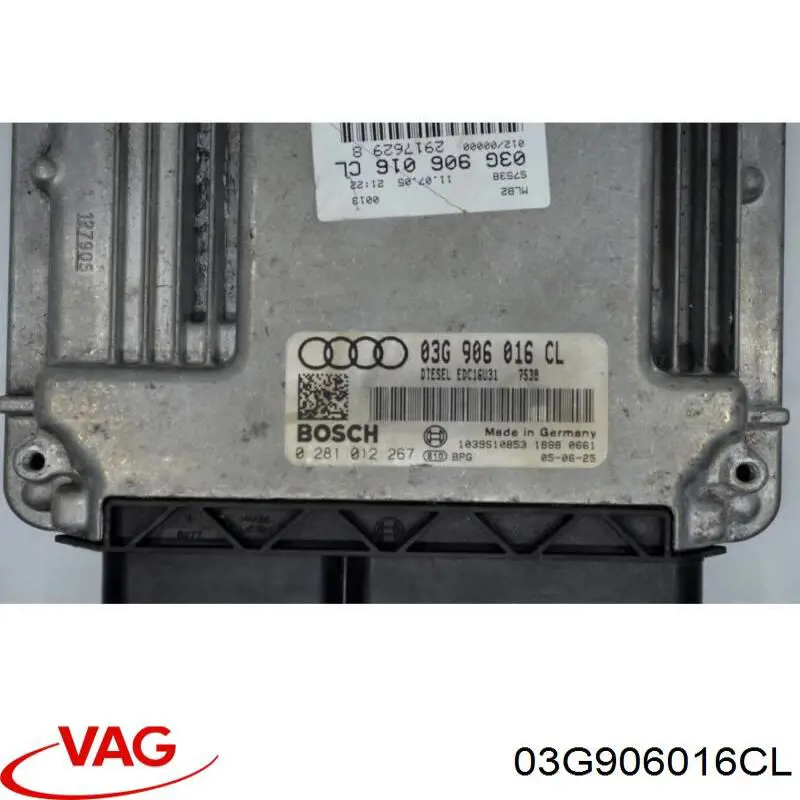 ЕБУ VAG 03G906016CL ціна, від 34.61 USD