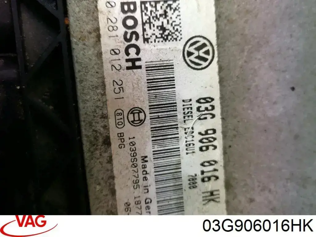 ЕБУ VAG 03G906016HK ціна, від 44.15 USD