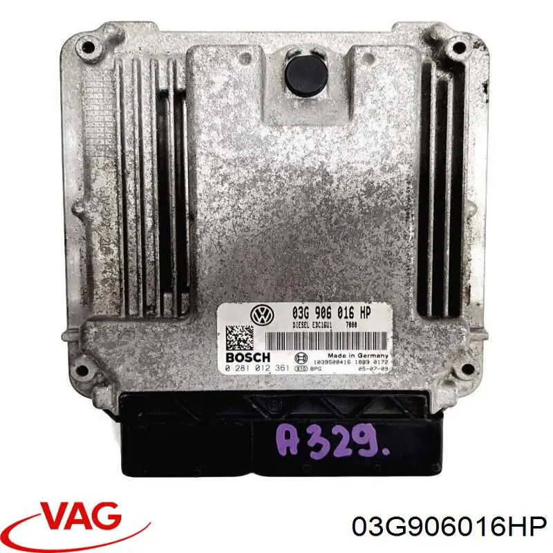 ЕБУ VAG 03G906016HP ціна, від 74.75 USD