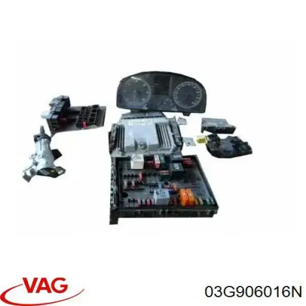03G906016N VAG модуль (блок керування (ЕБУ) двигуном)