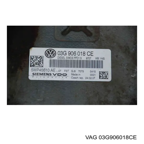 Купити 03G906018CE VAG Модуль управління двигуном