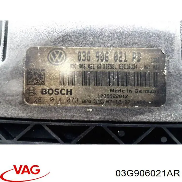 ЕБУ VAG 03G906021AR ціна, від 43.05 USD