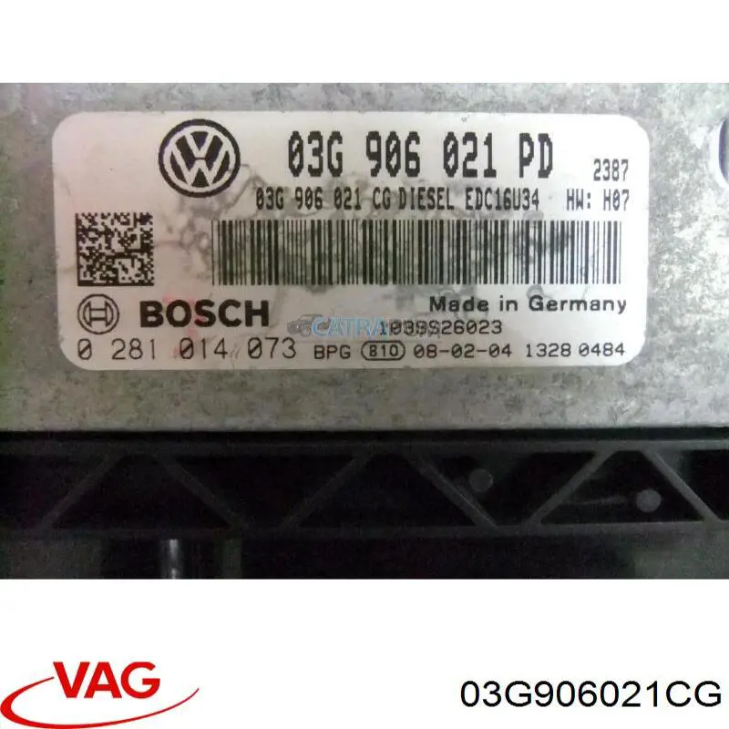 ЕБУ VAG 03G906021CG ціна, від 31.67 USD