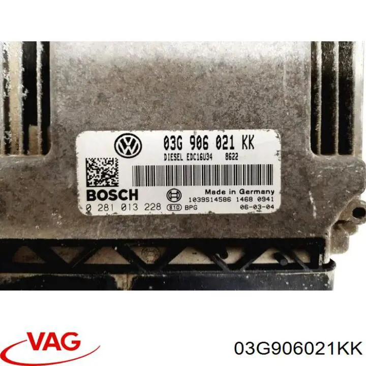 ЕБУ VAG 03G906021KK ціна, від 63.56 USD