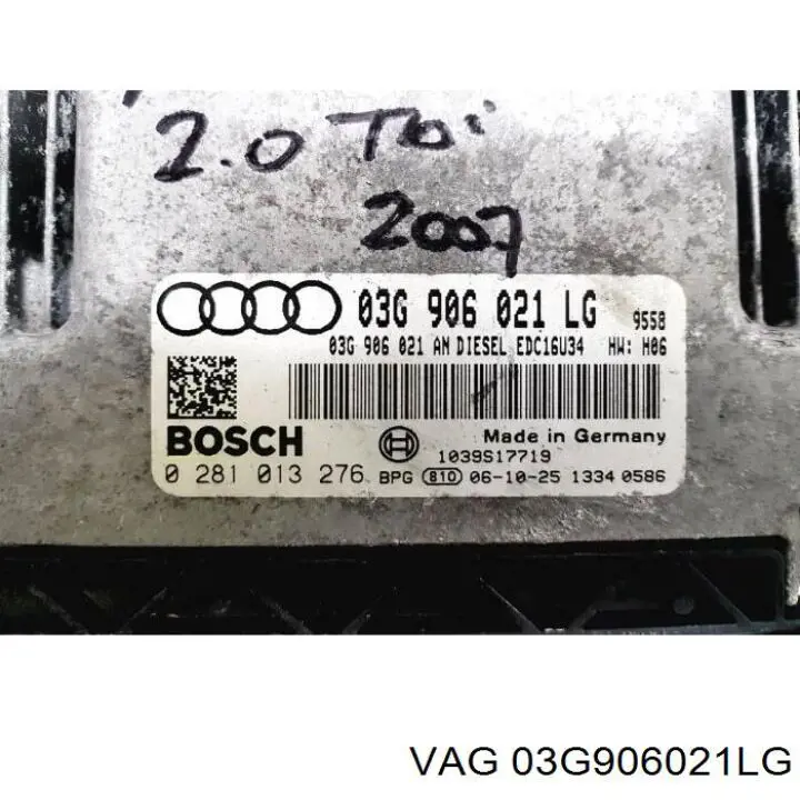 ЕБУ VAG 03G906021LG ціна, від 60.77 USD