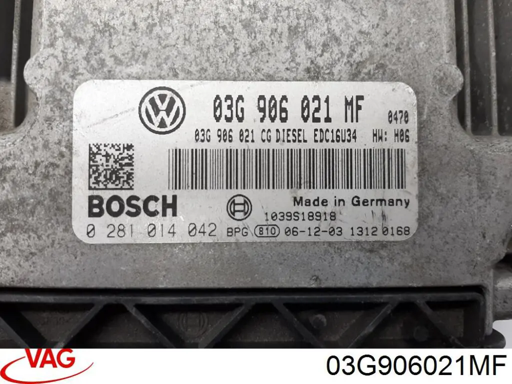 03G906021MF VAG Блок електронного управління