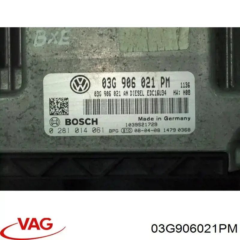 ЕБУ VAG 0281014061 ціна, від 28.09 USD
