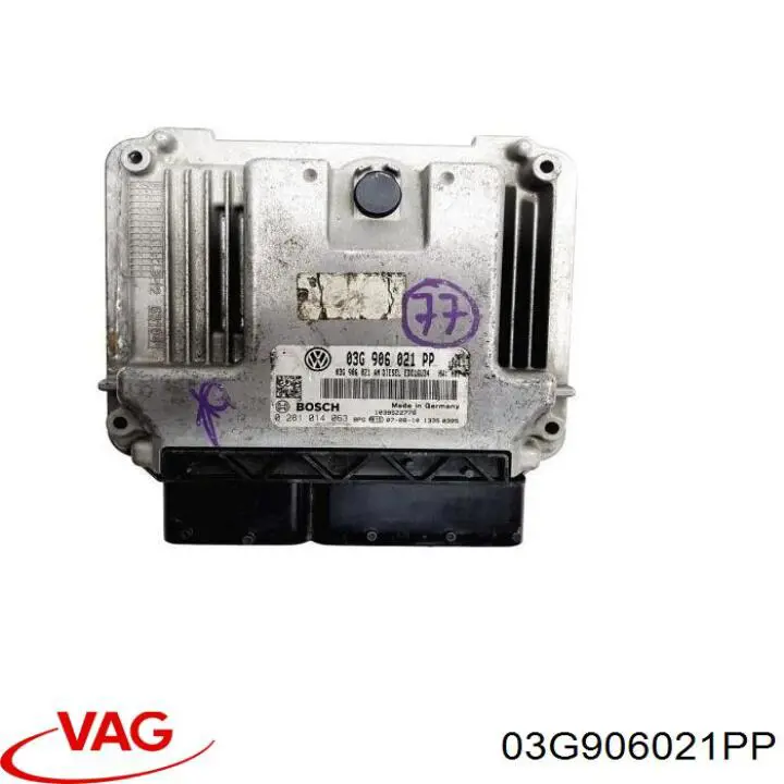 Купити 03G906021PP VAG Модуль управління двигуном
