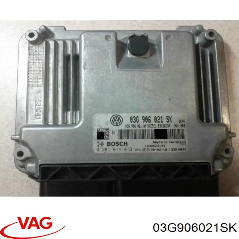 Купити 03G906021SK VAG Модуль управління двигуном