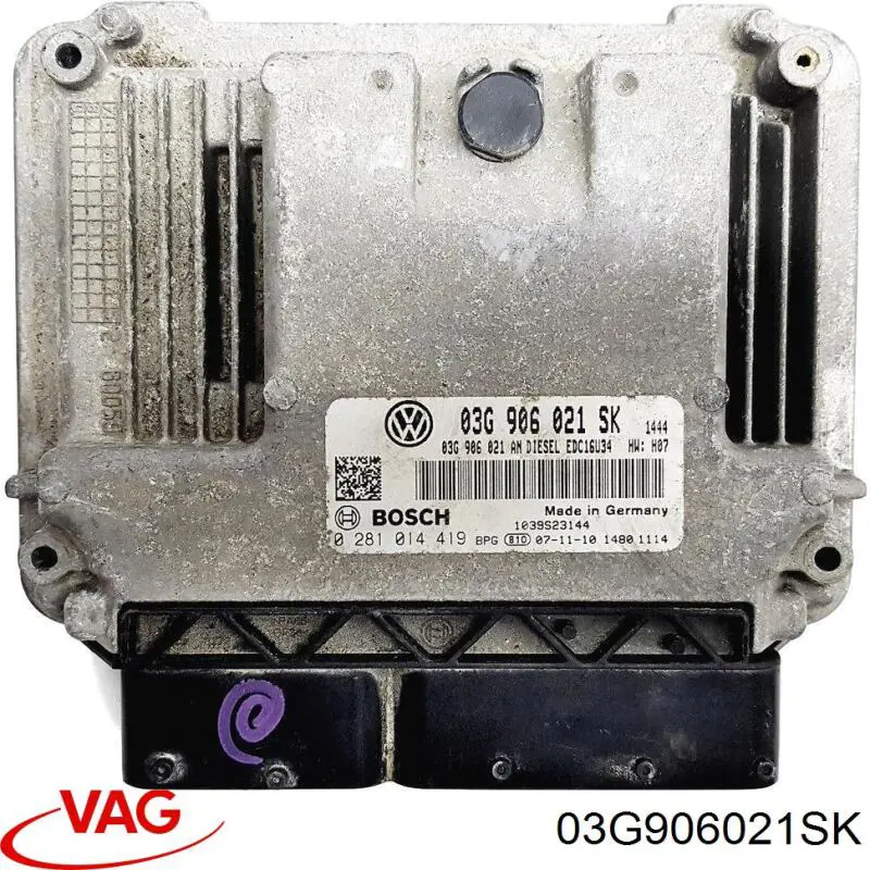 03G906021SK VAG Блок електронного управління