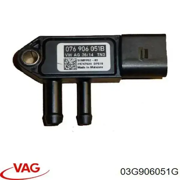 Датчик тиску вихлопних газів VAG 03G906051G ціна, від 10.14 USD