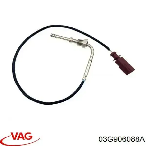 Купити 03G906088A VAG Датчик температури відпрацьованих газів (ВГ), перед турбіною