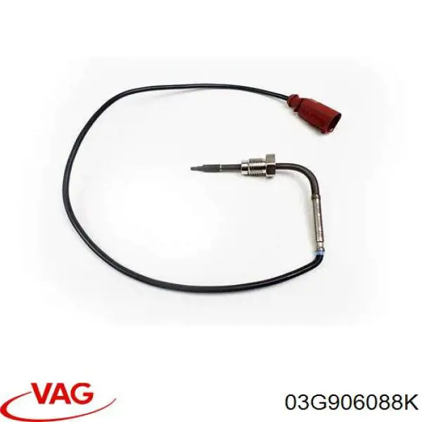 Купити 03G906088K VAG Датчик температури відпрацьованих газів (ВГ), перед фільтром сажі
