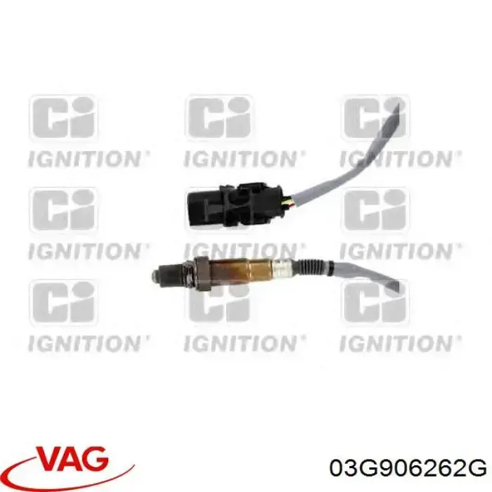 Лямбдазонд, датчик кисню до каталізатора VAG 03G906262G ціна, від 25.33 USD