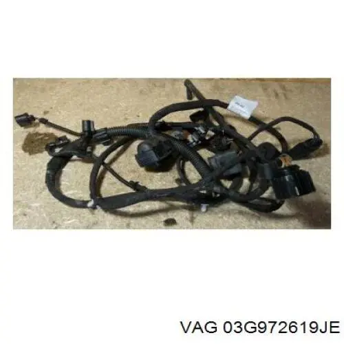 Джгут проводів моторного відсіку VAG 03G972619JE ціна, від 103.75 USD