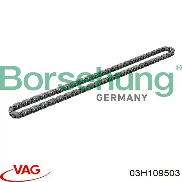 Купити 03H109503 VAG Ланцюг ГРМ, верхня