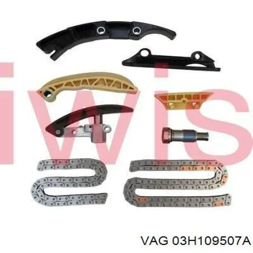Купити 03H109507A VAG Комплект ланцюга ГРМ