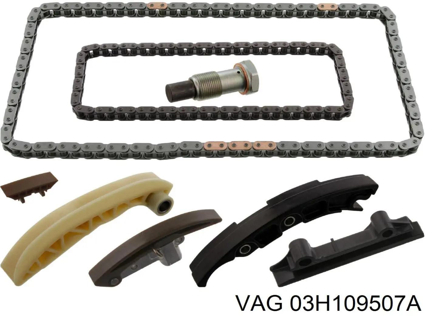Ланцюг ГРМ, комплект VAG 03H109507A ціна, від 114.97 USD