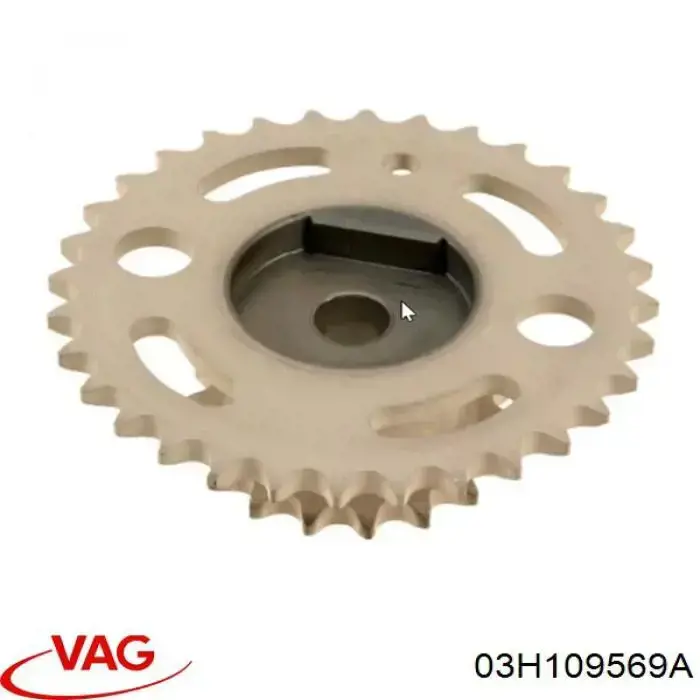 Зірка-шестерня приводу коленвалу двигуна VAG 03H109569A ціна, від 57.01 USD