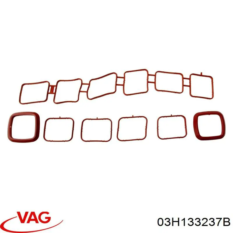 Купити 03H133237B VAG Прокладка впускного колектора