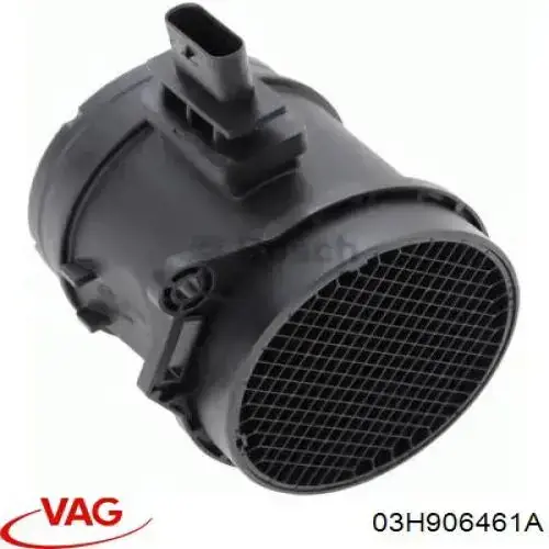 Датчик масової витрати повітря VAG 03H906461A ціна, від 38.00 USD