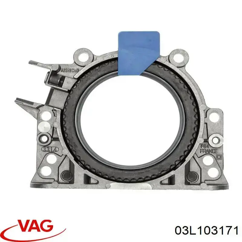 03L103171 VAG Сальник коленвала корінний