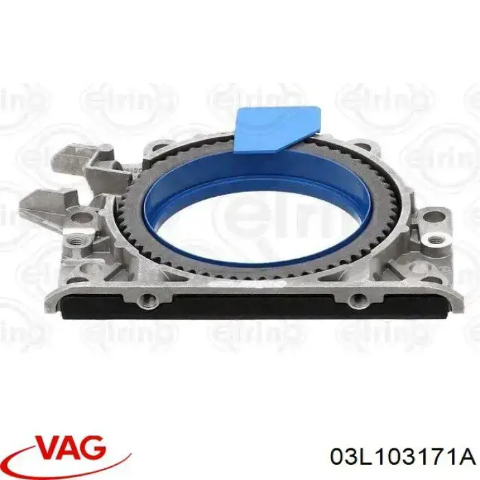 Купити 03L103171A VAG Сальник колінвала задній