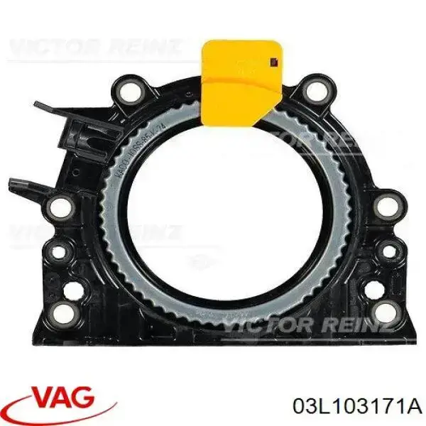 Сальник колінвала задній 03L103171A VAG