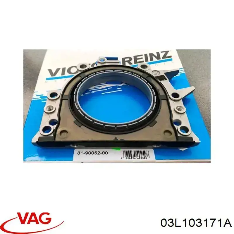 Сальник колінвала двигуна, задній VAG 03L103171A ціна, від 59.85 USD