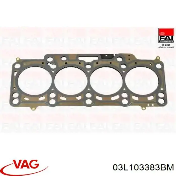 03L103383BM VAG Прокладка під головку