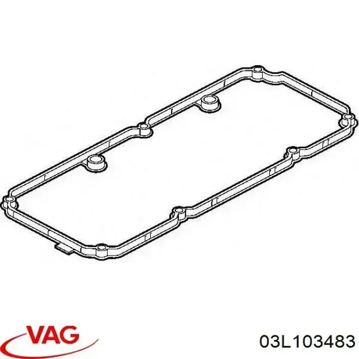 Прокладка клапанної кришки двигуна Autotechteile 3103067