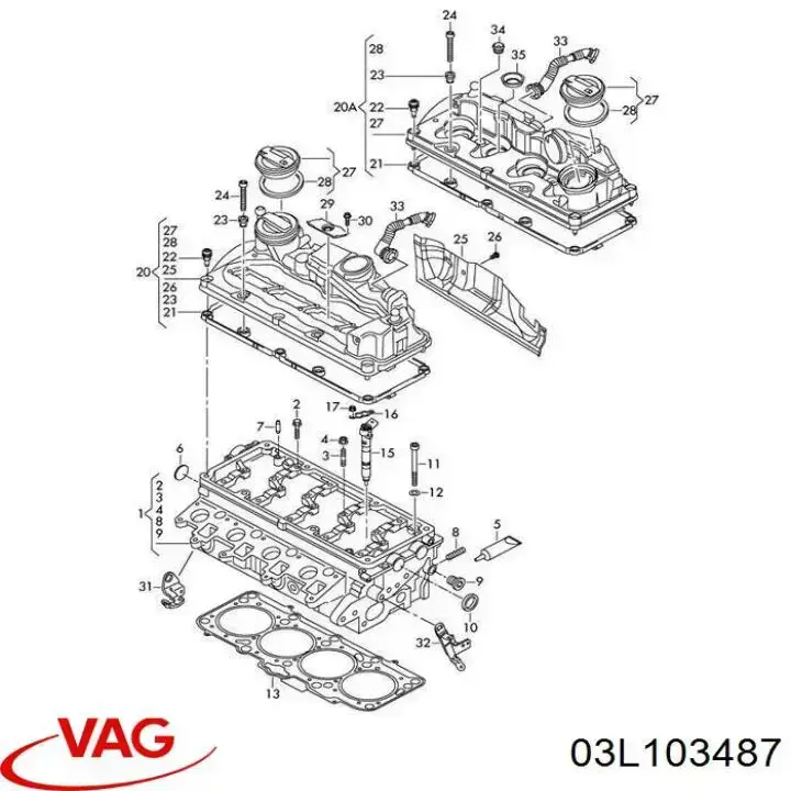  03L103487 VAG