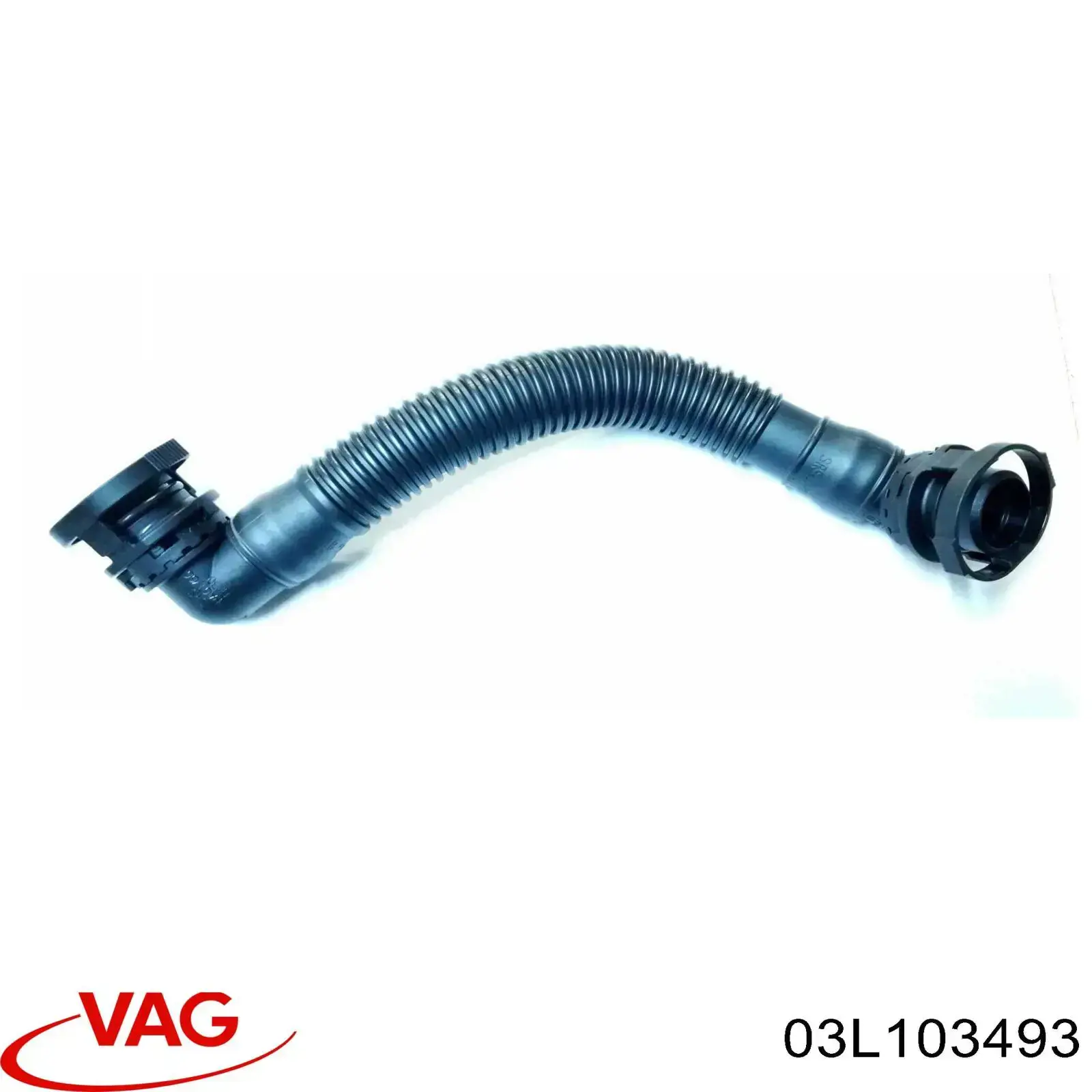 Трубка відводу картерних газів VAG 03L103493