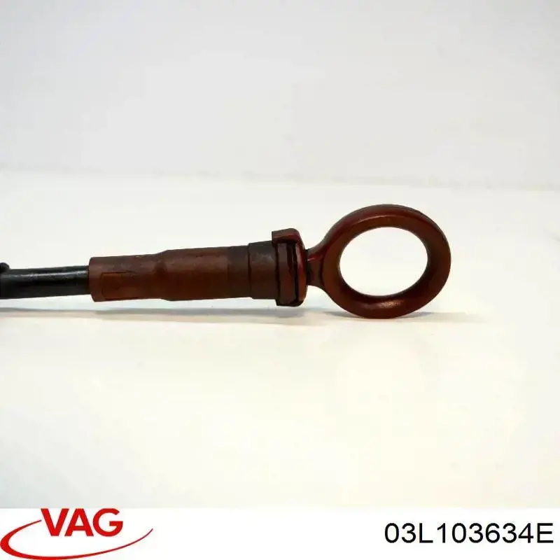 Купити 03L103634E VAG Направляюча щупа-індикатора рівня масла в двигуні
