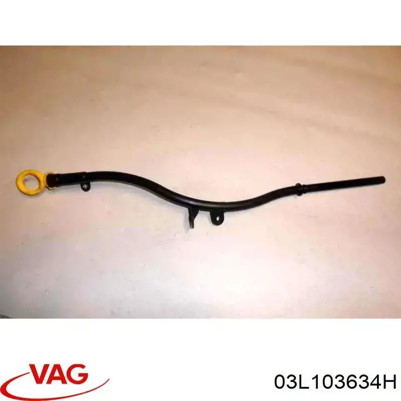 Купити 03L103634H VAG Направляюча щупа-індикатора рівня масла в двигуні