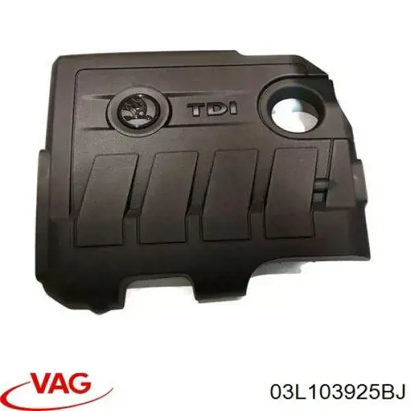 Кришка двигуна декоративна VAG 03L103925BJ ціна, від 79.44 USD